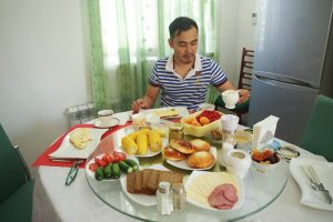 Bairan, brunch, Kazakhstan, Almaty