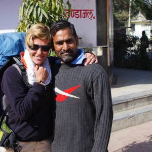 Chittorghar, Inde avec mon chauffeur