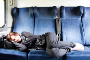 Train, repos, fatigue