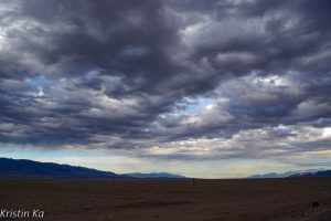 Vers Bulgan, paysage, ciel, Mongolie